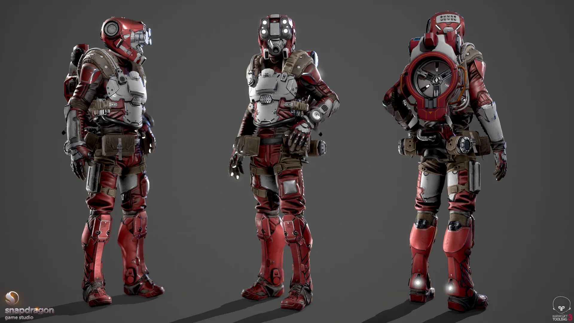 High-poly ZBrush sculpt